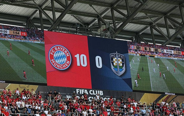 Bayern Munich nghiền nát Auckland City 10-0, lập kỷ lục lịch sử Club World Cup